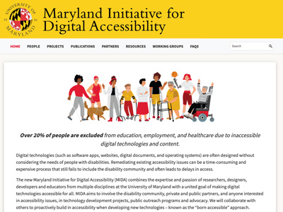 Maryland Initiative for Digital Accessibility (MIDA)